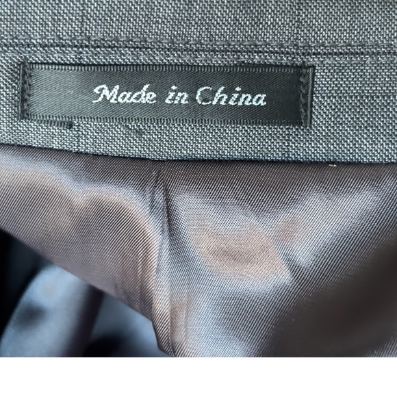 Lauren Ralph Lauren single breasted gray Windowpane check Notched blazer | 44S - Picture 15 of 16